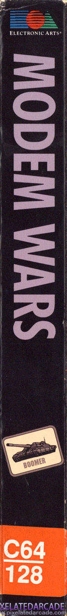 Modem Wars Cover Art: Left Spine Modem Wars Cover Art: Left Spine