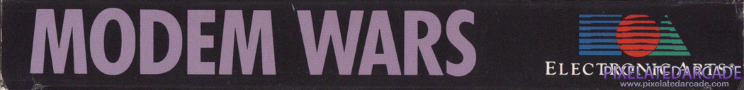 Modem Wars Cover Art: Top Spine Modem Wars Cover Art: Top Spine
