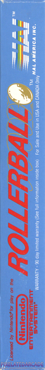 Rollerball Cover Art: Right Spine