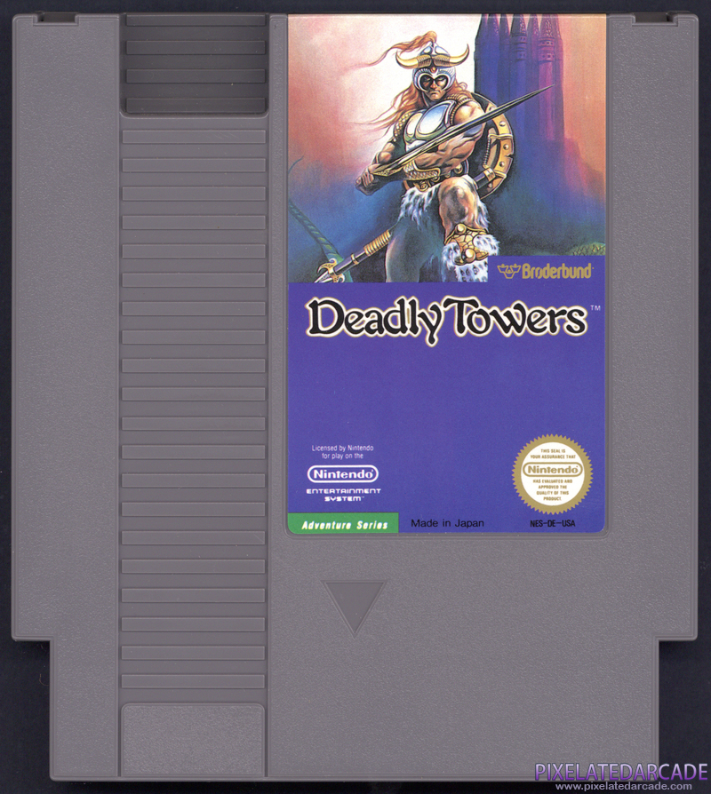 Deadly Towers Cover Art: Front Deadly Towers Cover Art: Front