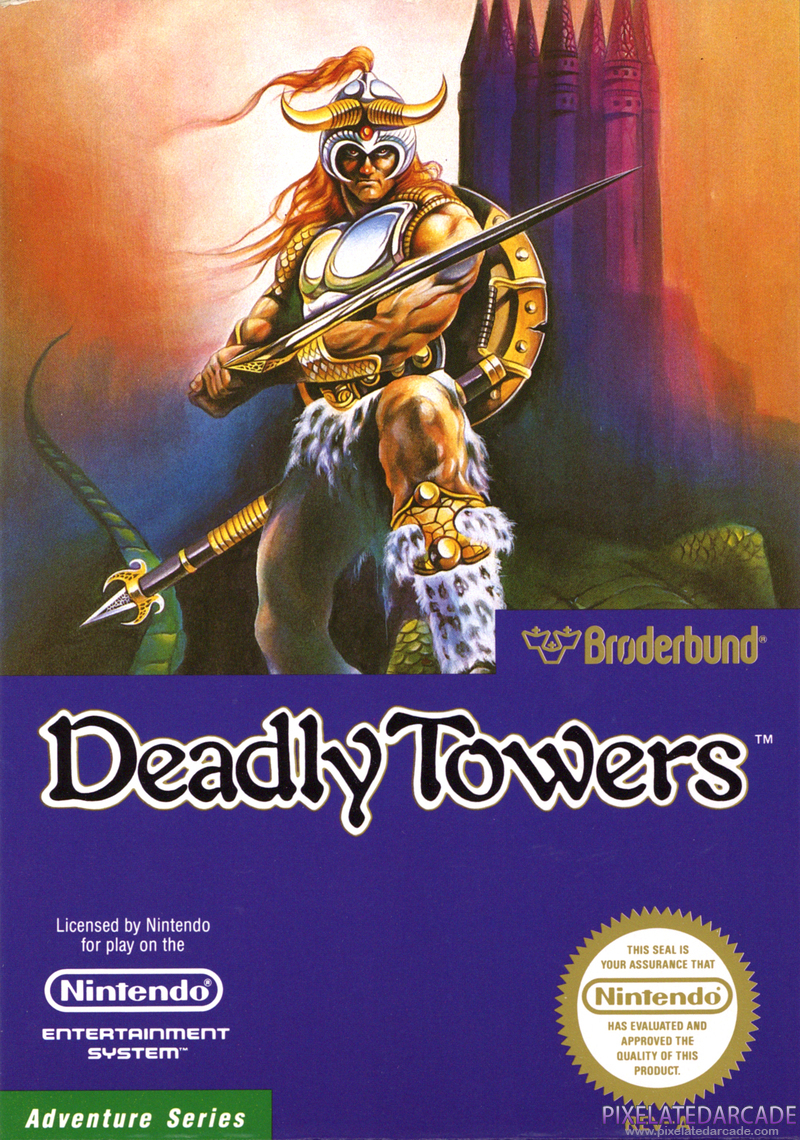 Deadly Towers Cover Art: Deadly Towers Cover Art:
