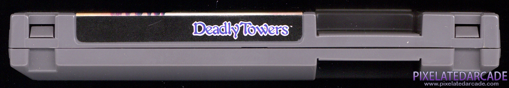 Deadly Towers Cover Art: Top