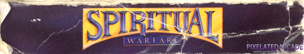 Spiritual Warfare Cover Art: Top Spine Spiritual Warfare Cover Art: Top Spine
