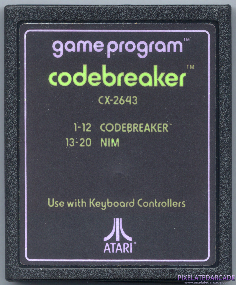 Codebreaker Cover Art: Front Codebreaker Cover Art: Front