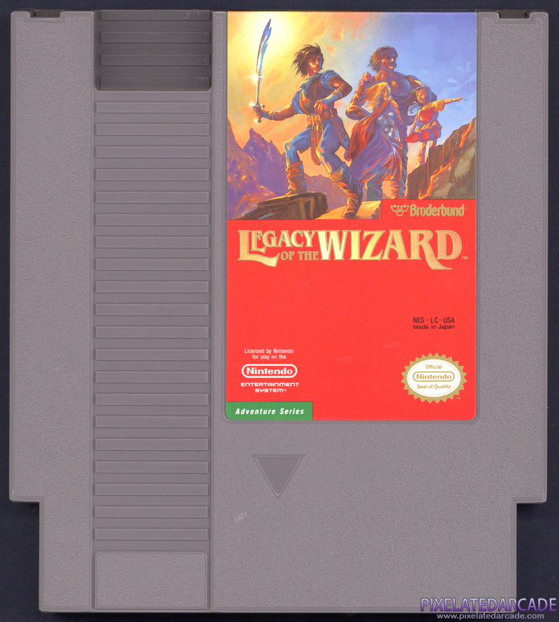 Legacy of the Wizard Cover Art: Front Legacy of the Wizard Cover Art: Front