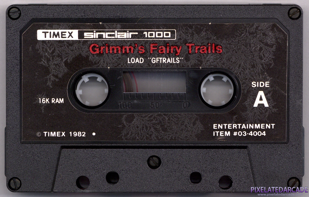 Grimm's Fairy Trails Cover Art: Side A Grimm's Fairy Trails Cover Art: Side A