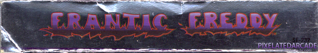 Frantic Freddy Cover Art: Bottom Spine