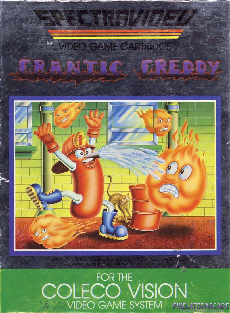 Frantic Freddy Cover Art: 