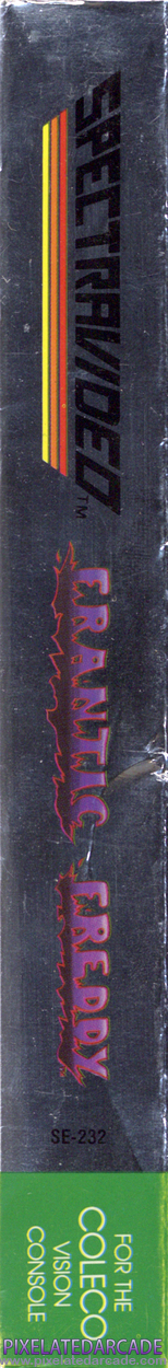 Frantic Freddy Cover Art: Left Spine Frantic Freddy Cover Art: Left Spine