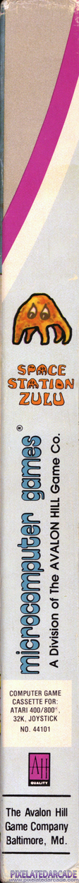 Space Station Zulu Cover Art: Right Spine