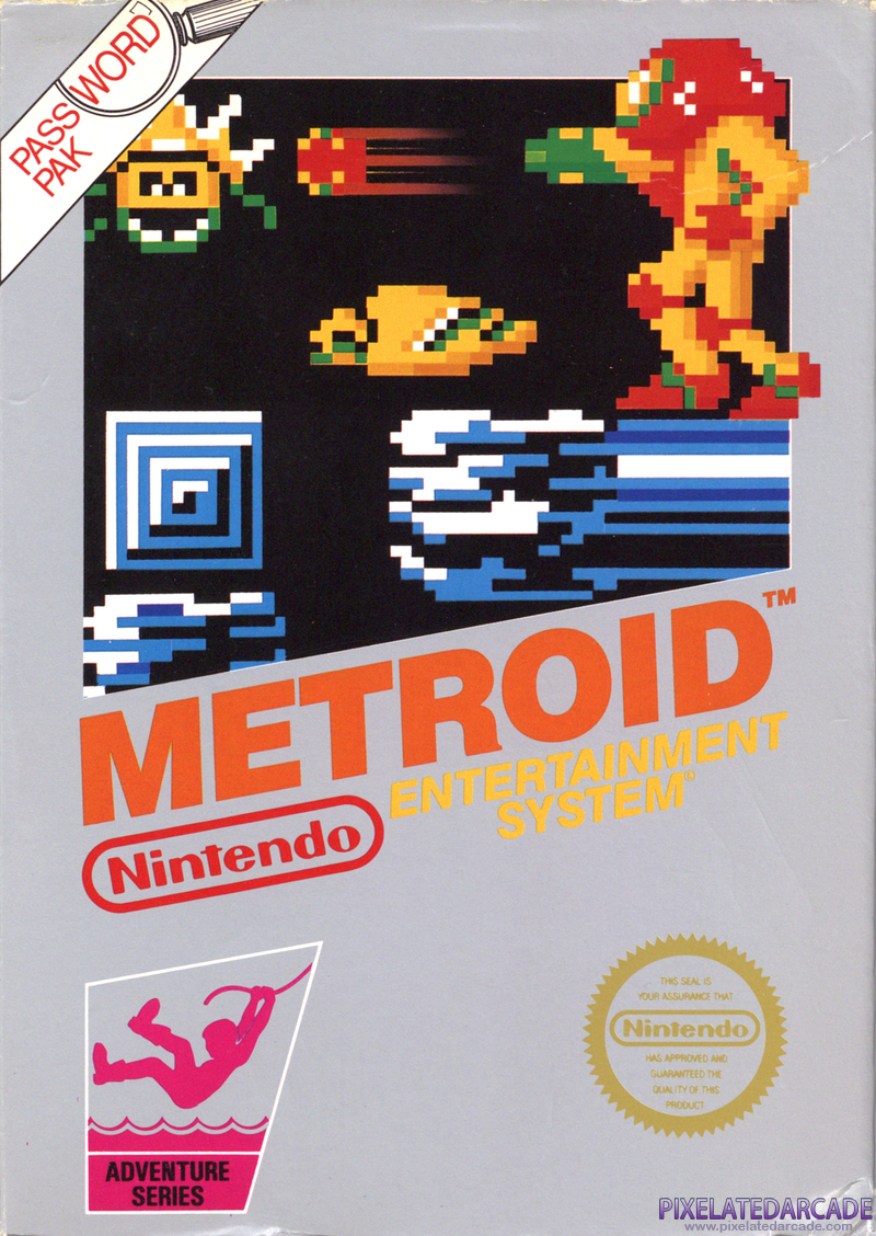 Metroid Cover Art: Metroid Cover Art: