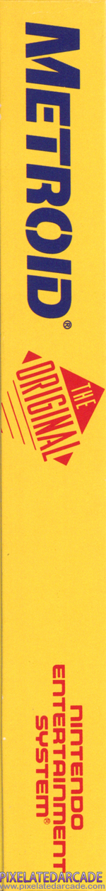 Metroid Cover Art: Left Spine Metroid Cover Art: Left Spine