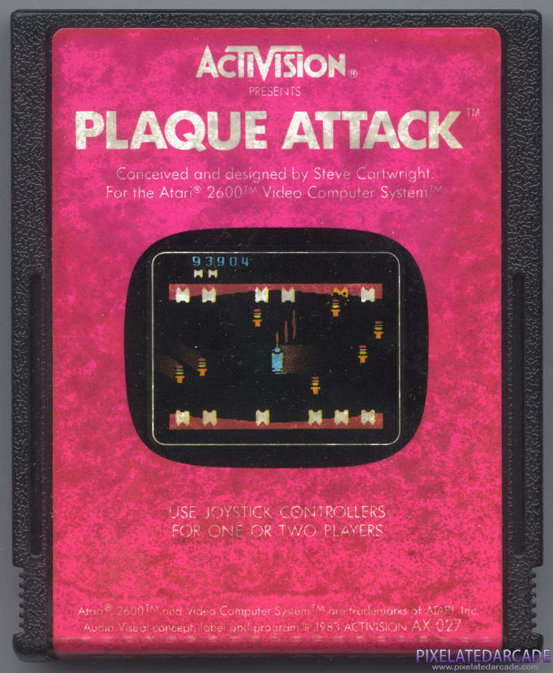 Plaque Attack Cover Art: Front Plaque Attack Cover Art: Front