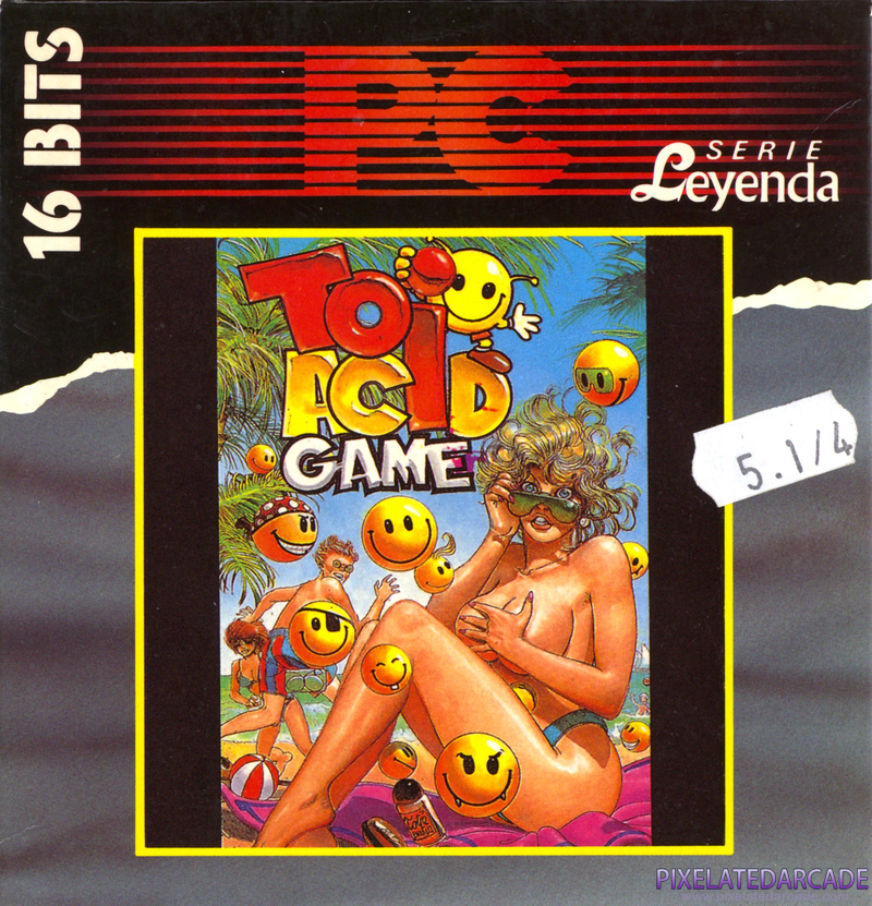 Toi Acid Game Cover Art: Toi Acid Game Cover Art: