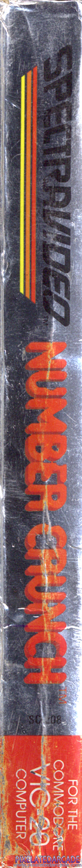 Number Crunch Cover Art: Left Spine Number Crunch Cover Art: Left Spine