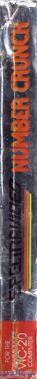 Number Crunch Cover Art: Right Spine