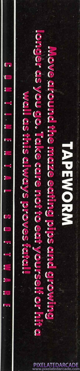 Tapeworm Cover Art: Tapeworm Cover Art: