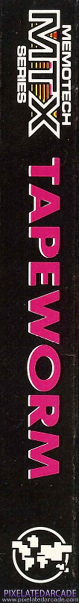 Tapeworm Cover Art: Left Spine Tapeworm Cover Art: Left Spine