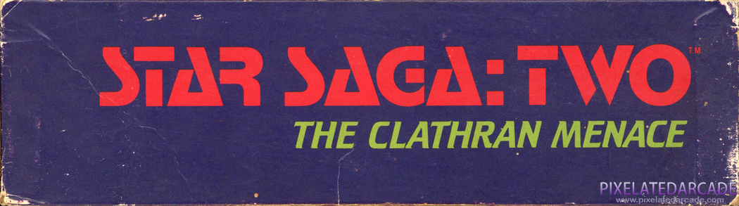 Star Saga: Two - The Clathran Menace Cover Art: Top Spine Star Saga: Two - The Clathran Menace Cover Art: Top Spine