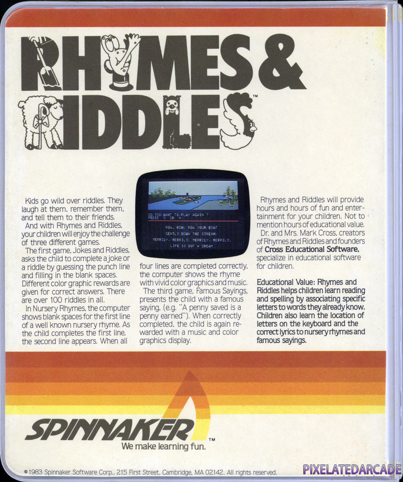 Rhymes & Riddles Cover Art: Rhymes & Riddles Cover Art: