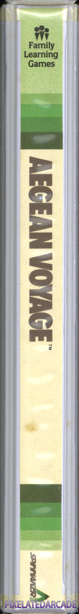 Aegean Voyage Cover Art: Left Spine