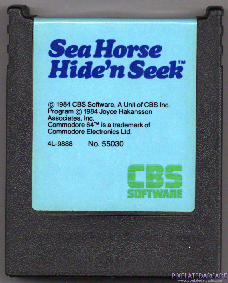 Sea Horse Hide'n Seek Cover Art: Back Sea Horse Hide'n Seek Cover Art: Back