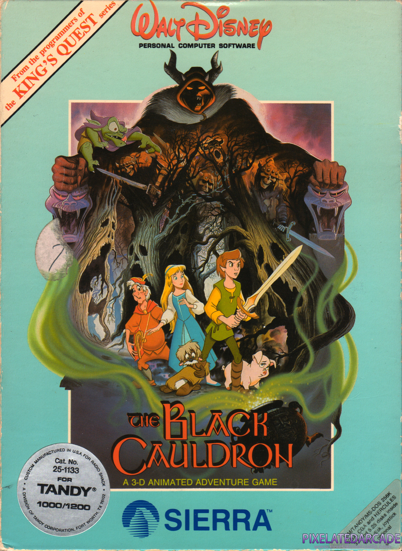 Black Cauldron, The Cover Art: Black Cauldron, The Cover Art:
