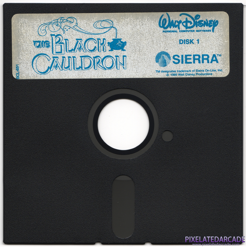 Black Cauldron, The Cover Art: Disk 1 of 2 Black Cauldron, The Cover Art: Disk 1 of 2
