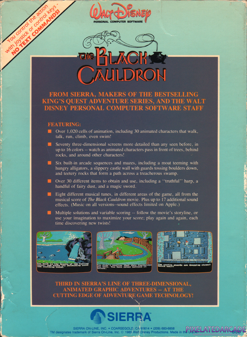Black Cauldron, The Cover Art: Black Cauldron, The Cover Art: