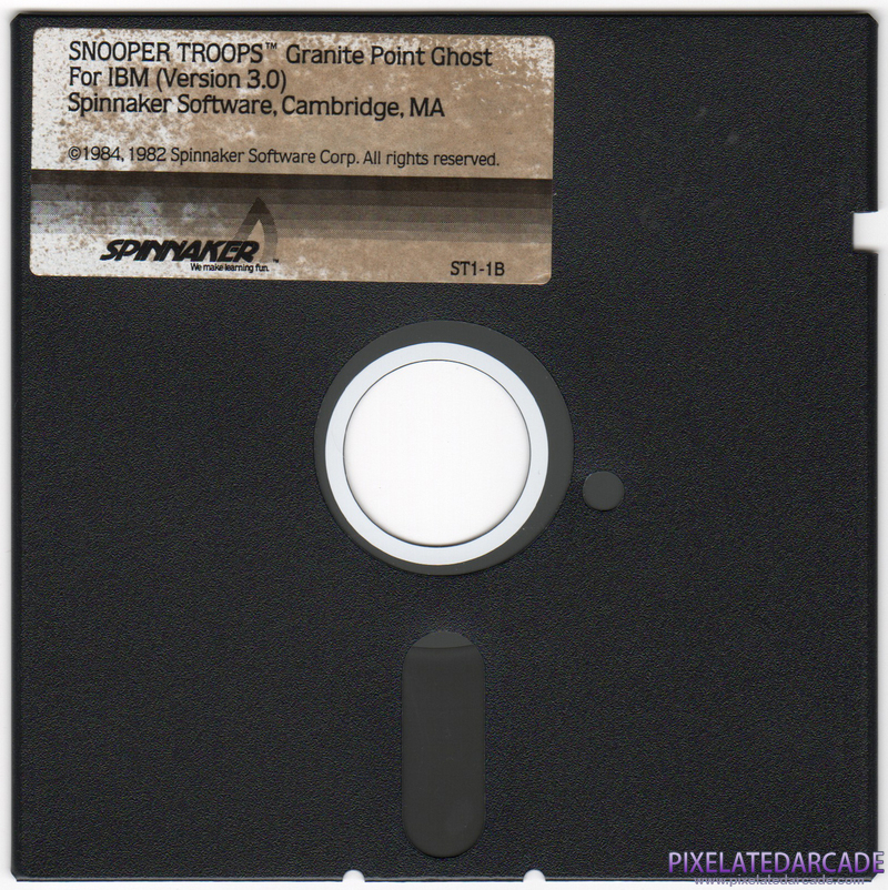Snooper Troops: Case #1: The Granite Point Ghost Cover Art: 