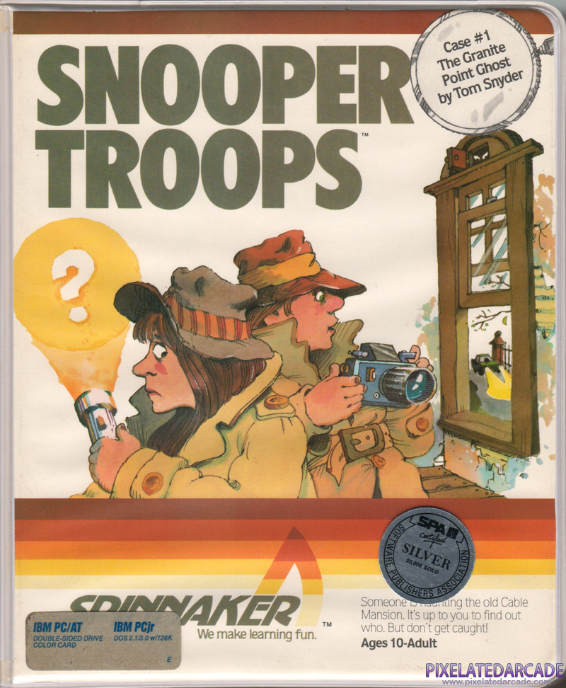 Snooper Troops: Case #1: The Granite Point Ghost Cover Art: 