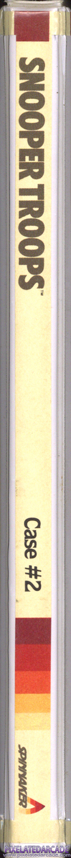 Snooper Troops: Case #2 - The Disappearing Dolphin Cover Art: Left Spine