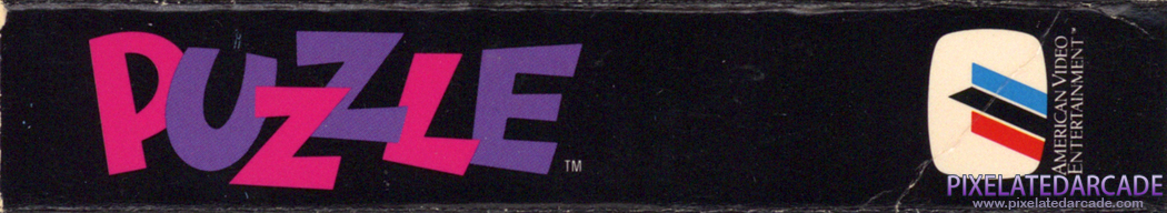 Puzzle Cover Art: Top Spine Puzzle Cover Art: Top Spine