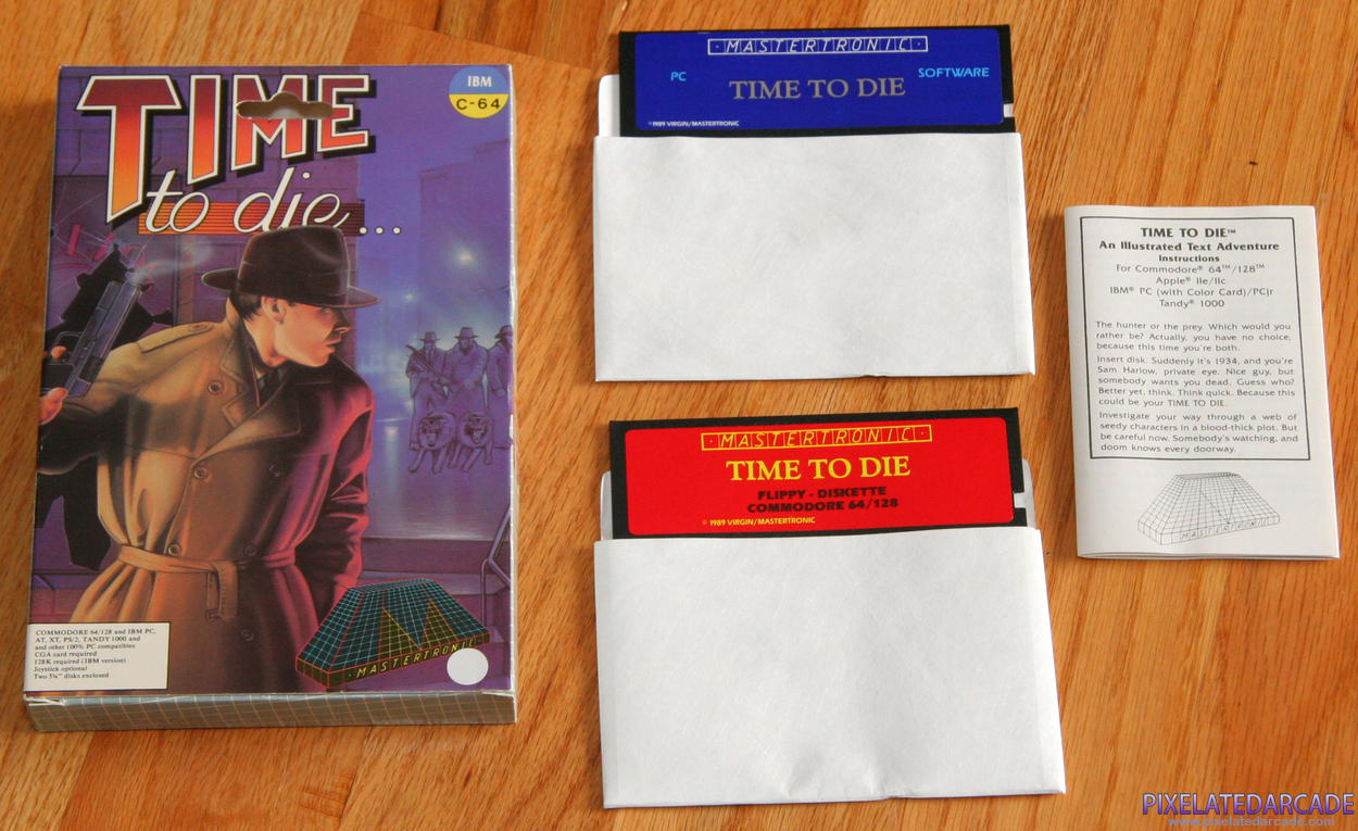 Borrowed Time Cover Art: Time to Die box and contents Borrowed Time Cover Art: Time to Die box and contents