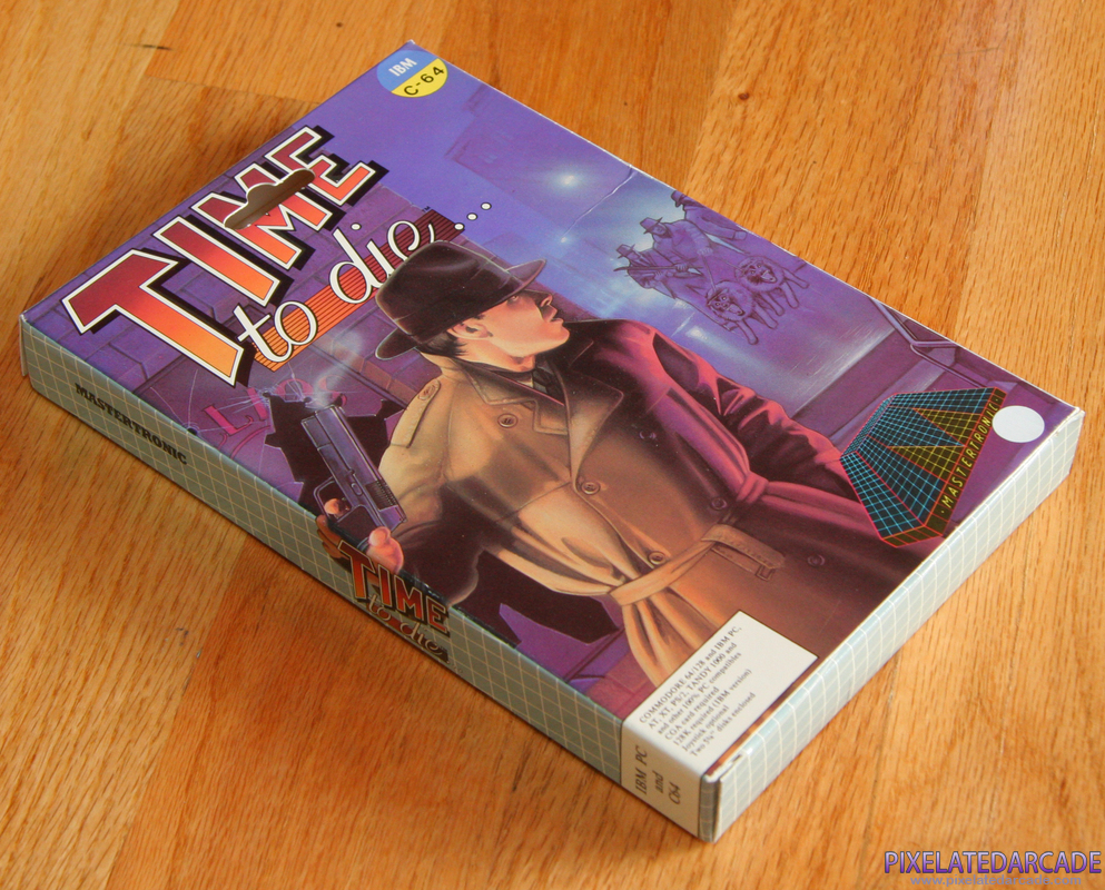 Borrowed Time Cover Art: Time to Die box Borrowed Time Cover Art: Time to Die box