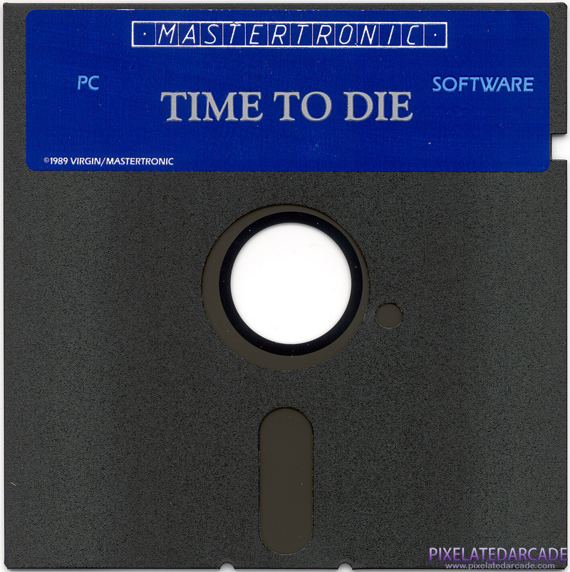 Borrowed Time Cover Art: IBM PC disk Borrowed Time Cover Art: IBM PC disk