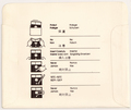 Disk Sleeve - Back