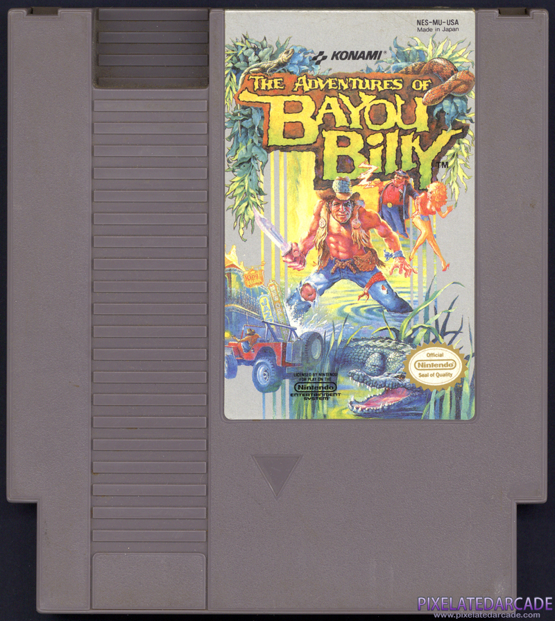 Adventures of Bayou Billy, The Cover Art: Front Adventures of Bayou Billy, The Cover Art: Front