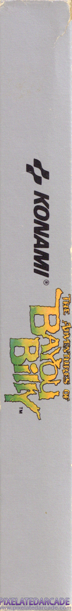 Adventures of Bayou Billy, The Cover Art: Left Spine Adventures of Bayou Billy, The Cover Art: Left Spine