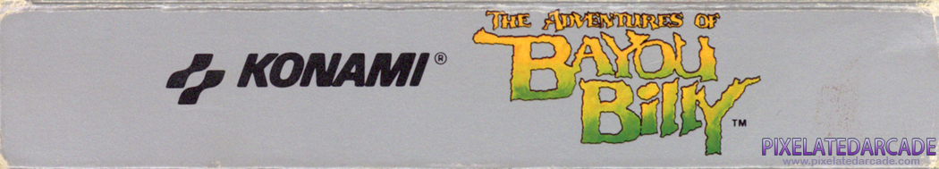 Adventures of Bayou Billy, The Cover Art: Top Spine Adventures of Bayou Billy, The Cover Art: Top Spine