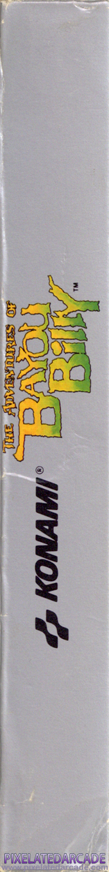 Adventures of Bayou Billy, The Cover Art: Right Spine Adventures of Bayou Billy, The Cover Art: Right Spine