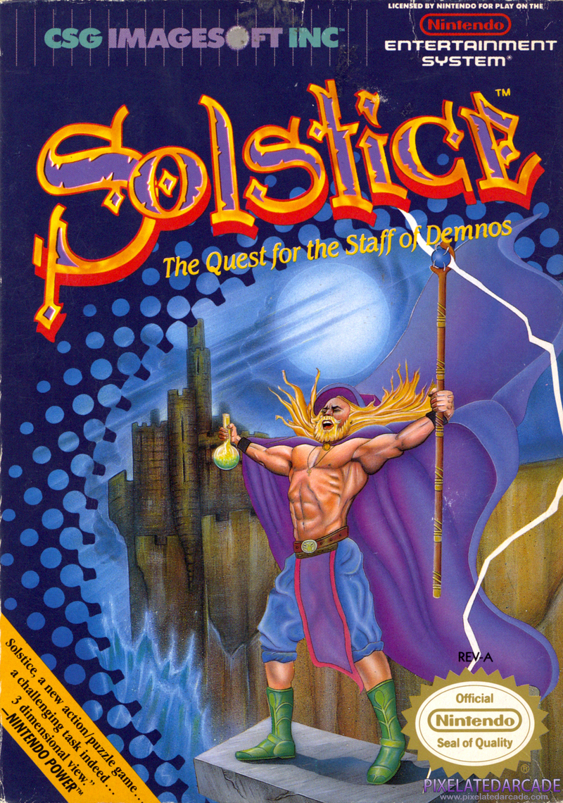 Solstice: The Quest for the Staff of Demnos Cover Art: Solstice: The Quest for the Staff of Demnos Cover Art: