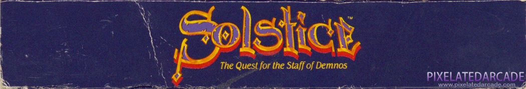 Solstice: The Quest for the Staff of Demnos Cover Art: Top Spine Solstice: The Quest for the Staff of Demnos Cover Art: Top Spine