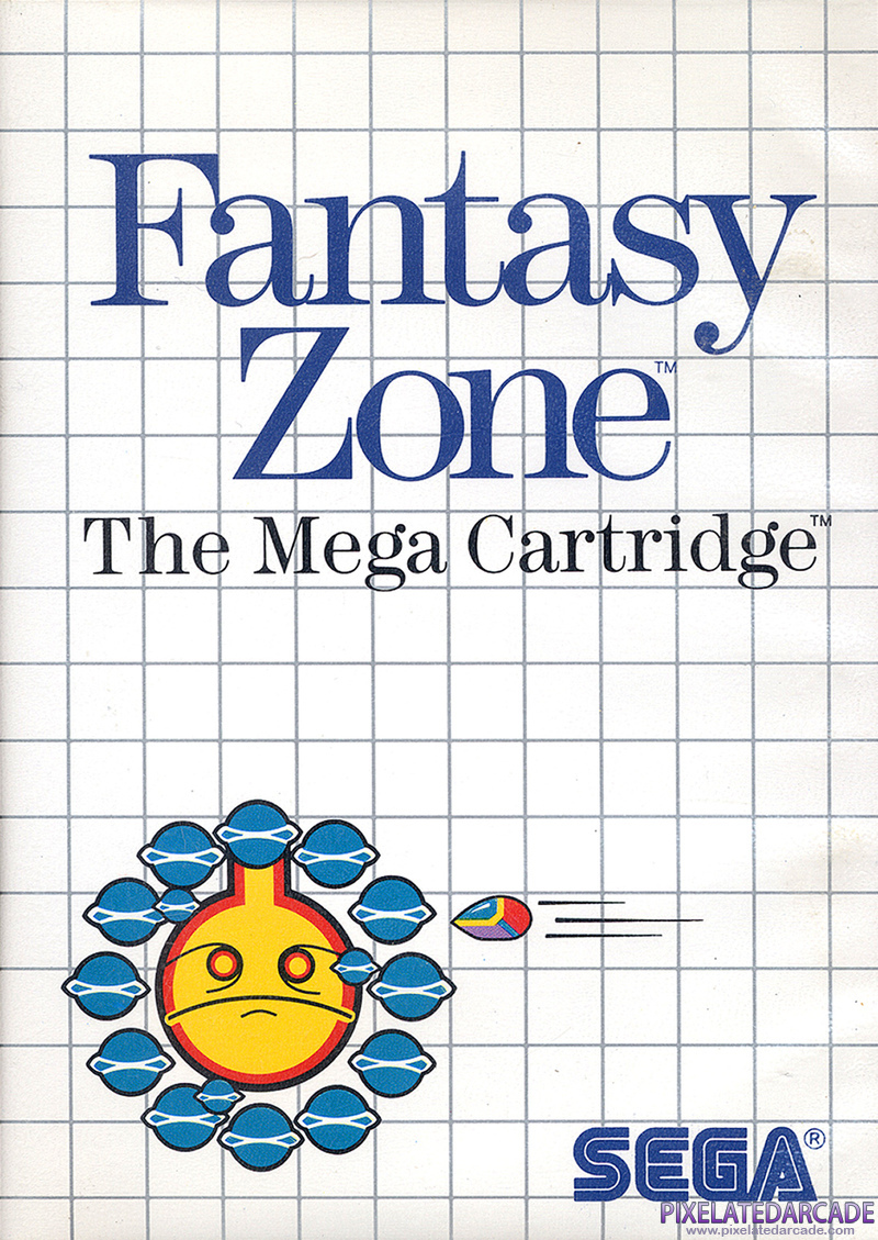Fantasy Zone Cover Art: Fantasy Zone Cover Art: