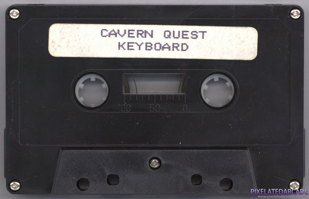 Cavern Quest Cover Art: Back Cavern Quest Cover Art: Back