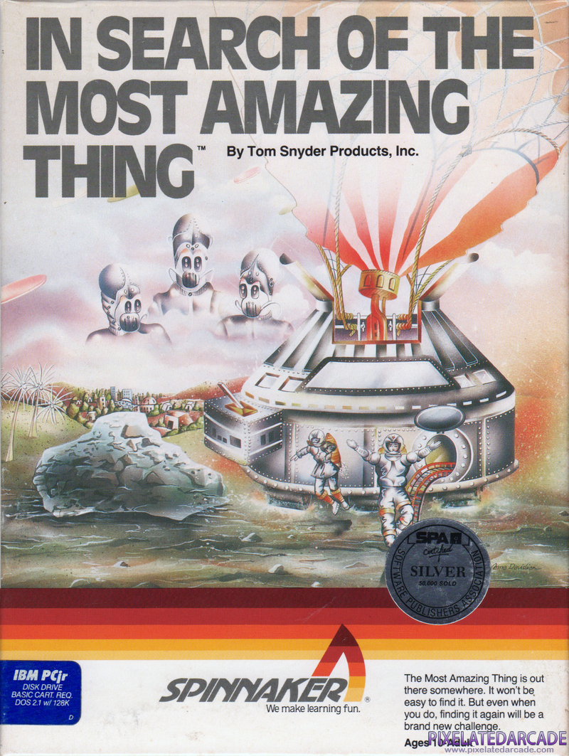 In Search of the Most Amazing Thing Cover Art: In Search of the Most Amazing Thing Cover Art: