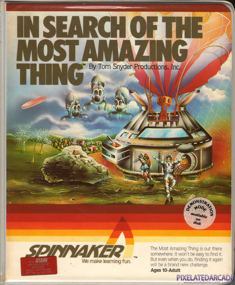 In Search of the Most Amazing Thing Cover Art: In Search of the Most Amazing Thing Cover Art:
