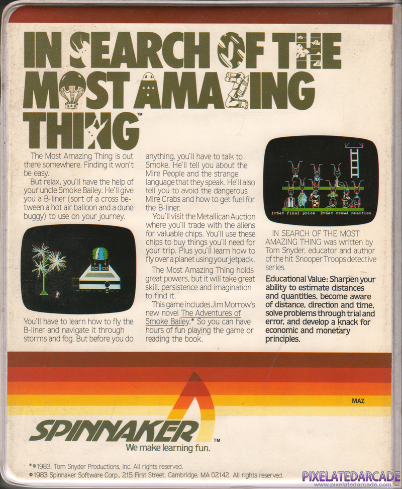 In Search of the Most Amazing Thing Cover Art: In Search of the Most Amazing Thing Cover Art: