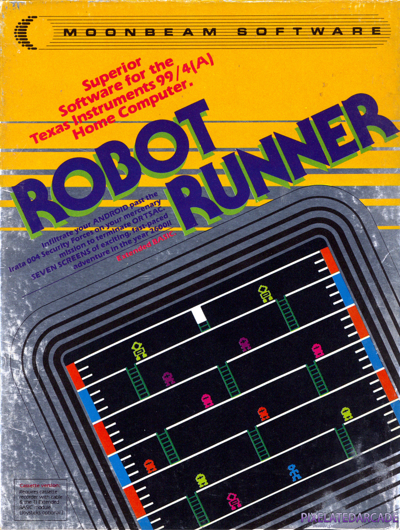 Robot Runner Cover Art: Robot Runner Cover Art: