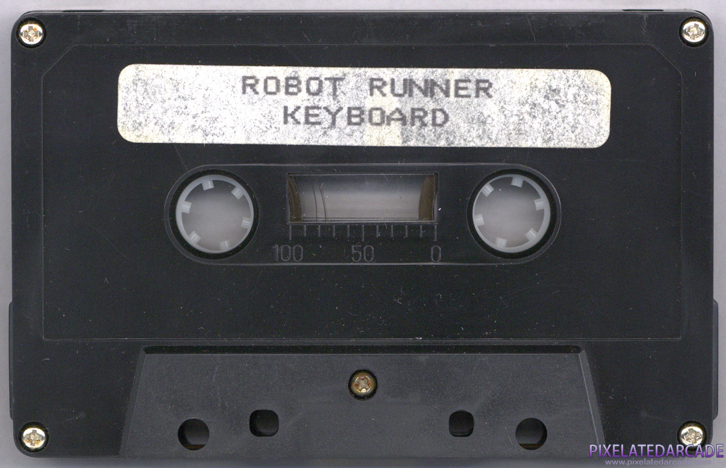 Robot Runner Cover Art: Back Robot Runner Cover Art: Back